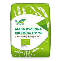 Mąka Pszenna Chlebowa Typ 750 BIO 1 kg - Bio Planet