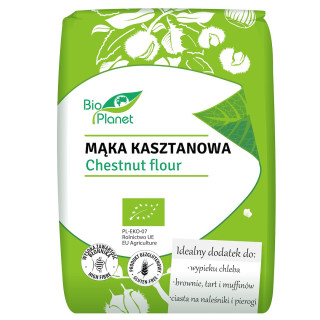 Mąka Kasztanowa Bezglutenowa BIO 250 g - Bio Planet - Ekochatka