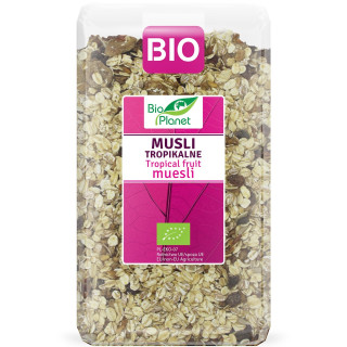 Musli Tropikalne z Mango i Ananasem BIO 600 g - Bio Planet - Ekochatka