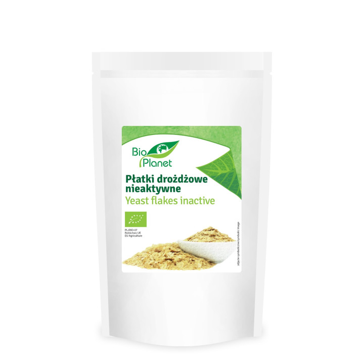 Płatki Drożdżowe Nieaktywne BIO 100 g - Bio Planet - Ekochatka