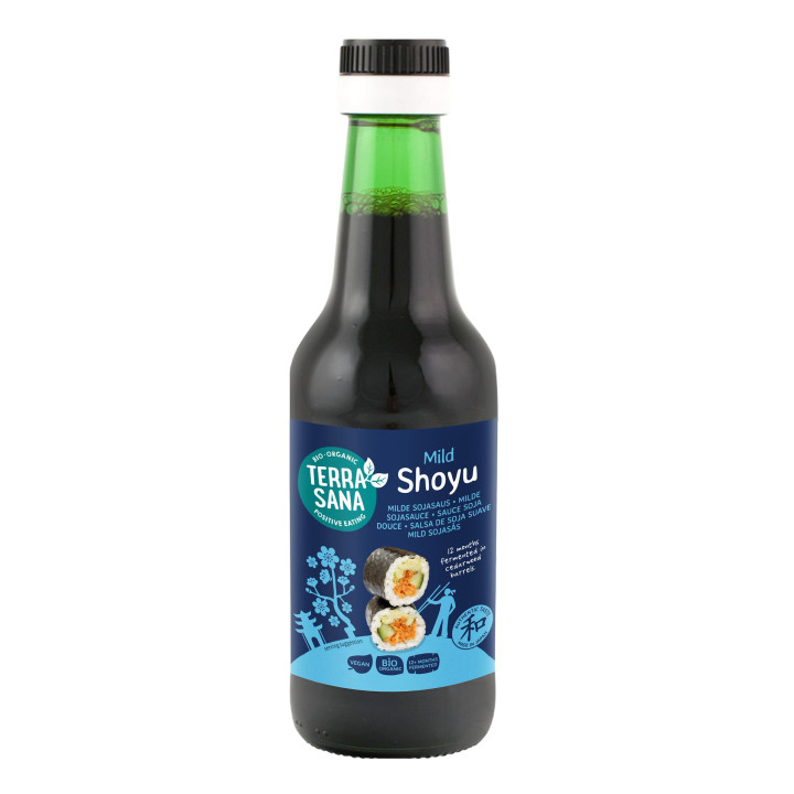 Sos Sojowy Shoyu Lagodny BIO 250 ml - Terrasana - Ekochatka
