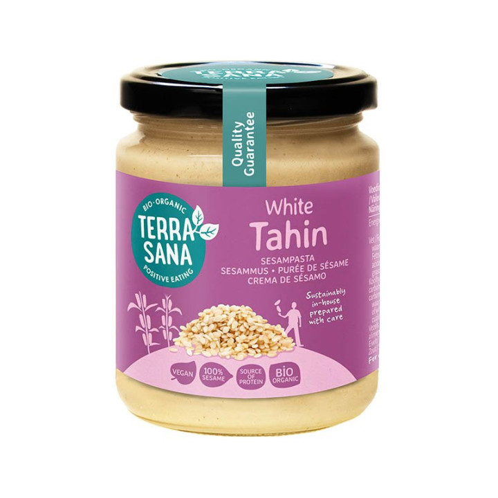 Tahini Biale Pasta Sezamowa BIO 250 g - Terrasana - Ekochatka