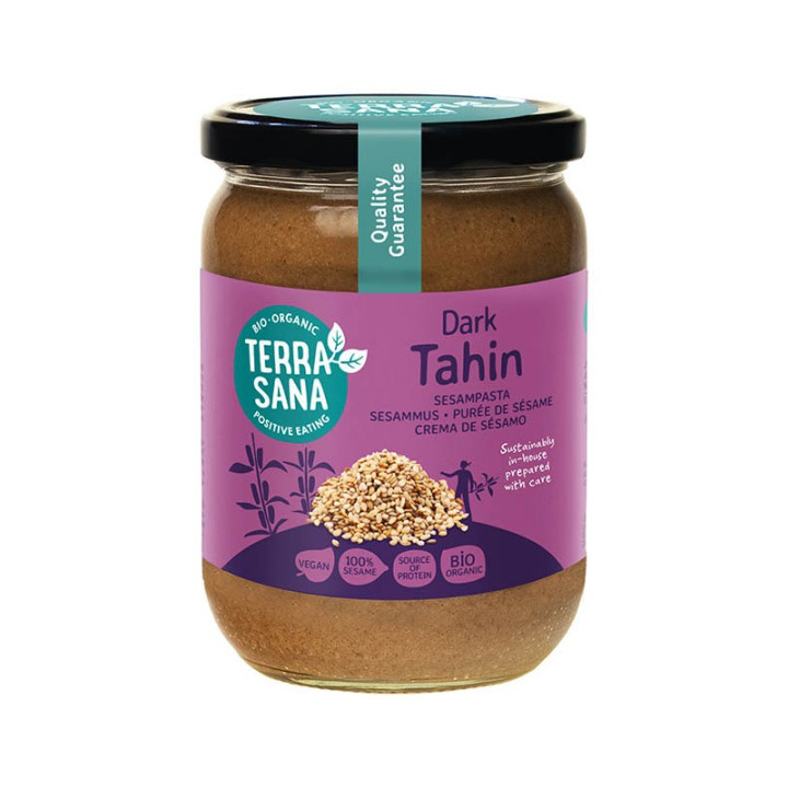 Tahini Pasta Sezamowa z Prażonego Sezamu BIO 500 g - Terrasana - Ekoch