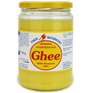 Masło Klarowane Ghee BIO 480 g - Finck Ayurveda - Ekochatka