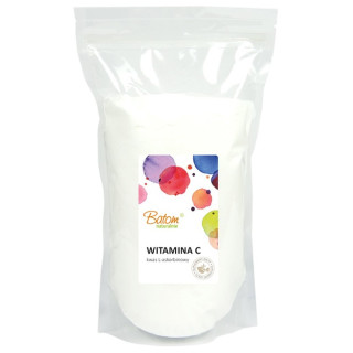 Witamina C w Proszku Kwas L-askorbinowy 500 g - Batom - Ekochatka