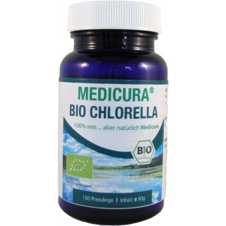 Chlorella BIO 400 mg 150 Tabletek - Medicura - Ekochatka
