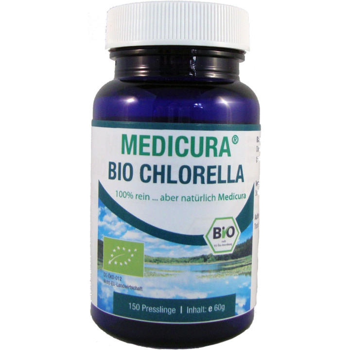 Chlorella BIO 400 mg 150 Tabletek - Medicura - Ekochatka