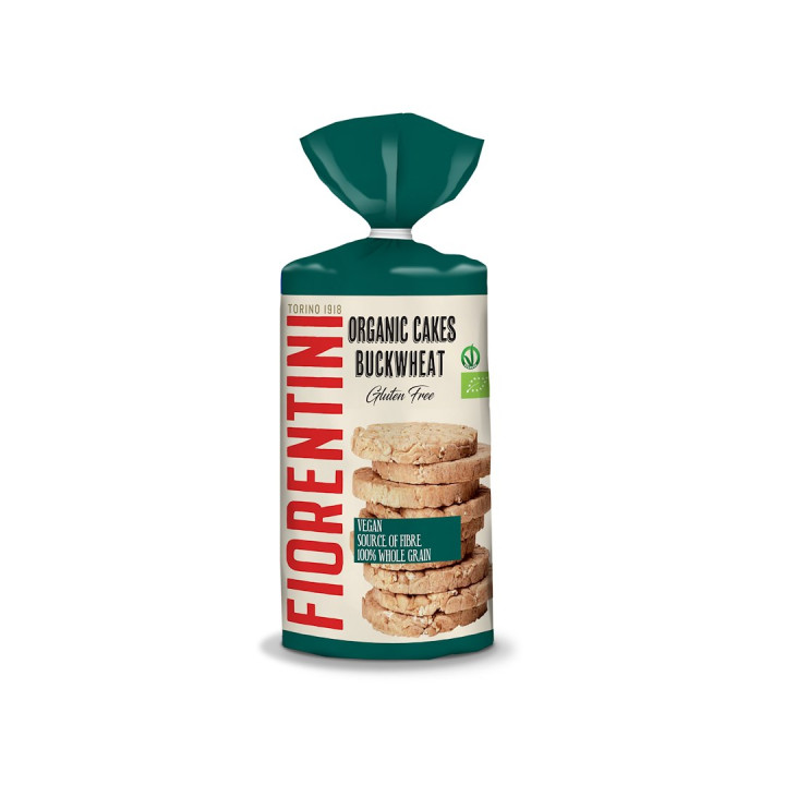 Wafle Gryczane Bezglutenowe BIO 100 g - Fiorentini - Ekochatka