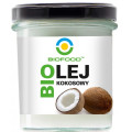 Olej Kokosowy Bezwonny Rafinowany BIO 260 ml - Biofood