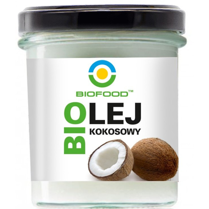 Olej Kokosowy Bezwonny Rafinowany BIO 260 ml - Biofood - Ekochatka