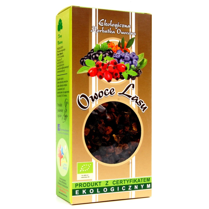 Herbatka Owoce Lasu BIO 100 g - Dary Natury - Ekochatka