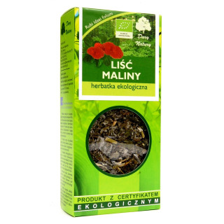 Herbatka Liść Maliny BIO 25 g - Dary Natury - Ekochatka