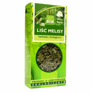 Herbatka Liść Melisy BIO 25 g - Dary Natury - Ekochatka