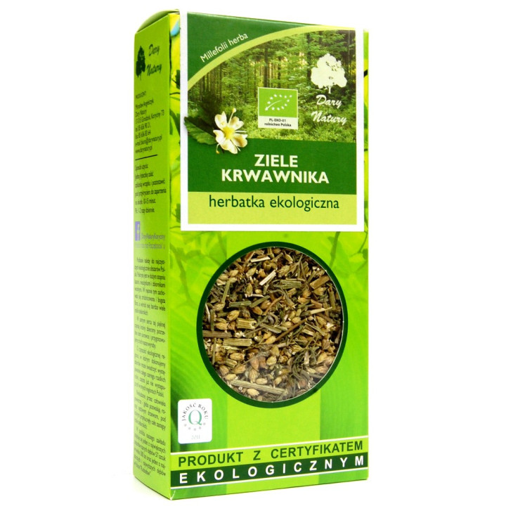 Ziele Krwawnika - Herbatka BIO 50 g - Dary Natury - Ekochatka