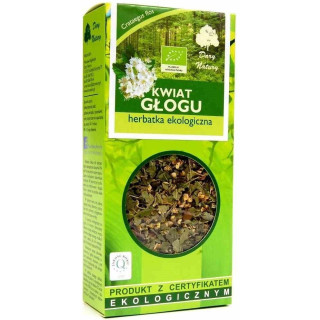 Herbatka Kwiat Głogu BIO 50 g - Dary Natury - Ekochatka