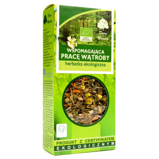 Herbatka Wspomagająca Pracę Wątroby BIO 50 g - Dary Natury - Ekochatka