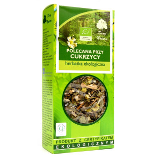 Herbatka Przy Cukrzycy Sypana BIO 50 g - Dary Natury - Ekochatka