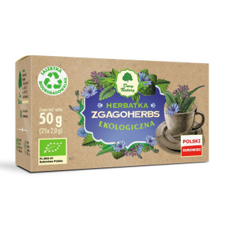 Herbatka Zgagoherbs na Trawienie BIO 25 saszetek - Dary Natury - Ekoch