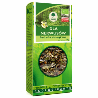 Herbatka Uspokajająca Dla Nerwusów Sypana BIO 50 g - Dary Natury - Eko