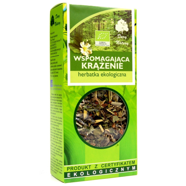 Herbatka Wspomagająca Krążenie BIO 50 g - Dary Natury - Ekochatka