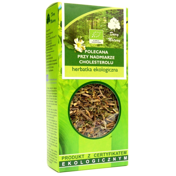 Herbatka Na Cholesterol Sypana BIO 50 g - Dary Natury - Ekochatka