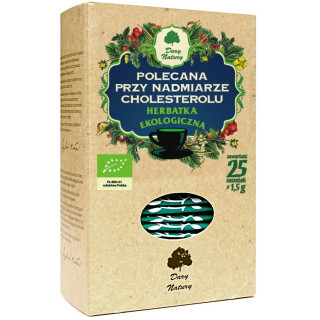Herbatka Na Cholesterol BIO 37,5 g 25 Saszetek - Dary Natury - Ekochat