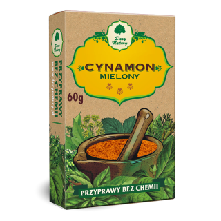 Cynamon Mielony 60 g - Dary Natury - Ekochatka