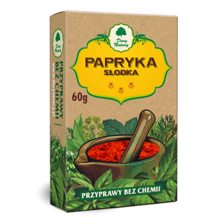 Papryka Slodka Mielona 60 g - Dary Natury - Ekochatka