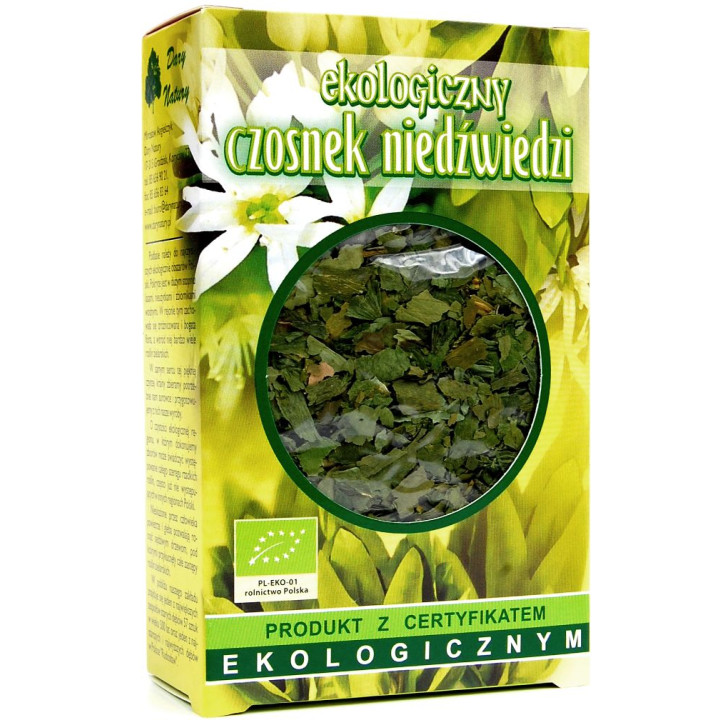 Czosnek Niedźwiedzi Suszony BIO 25 g - Dary Natury - Ekochatka
