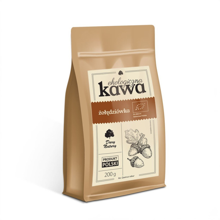 Kawa Żołędziówka BIO 200 g - Dary Natury - Ekochatka