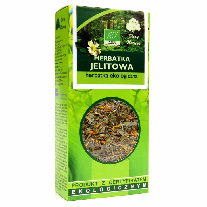 Herbatka Jelitowa BIO 50 g - Dary Natury - Ekochatka