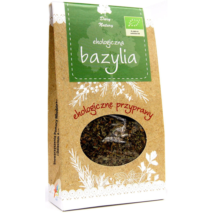 Bazylia BIO 25 g - Dary Natury - Ekochatka