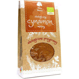 Cynamon Cejloński Mielony BIO 50 g - Dary Natury - Ekochatka