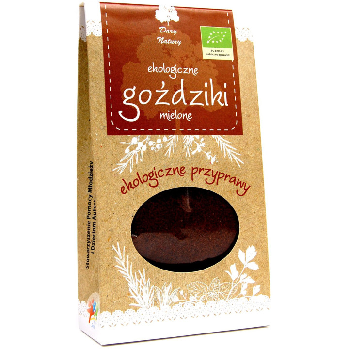 Goździki Mielone BIO 30 g - Dary Natury - Ekochatka
