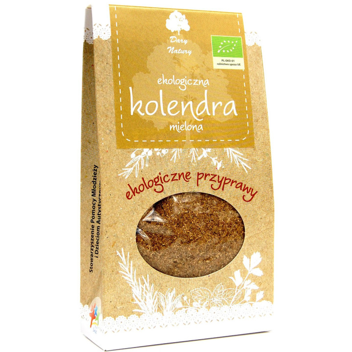 Kolendra Mielona BIO 30 g - Dary Natury - Ekochatka