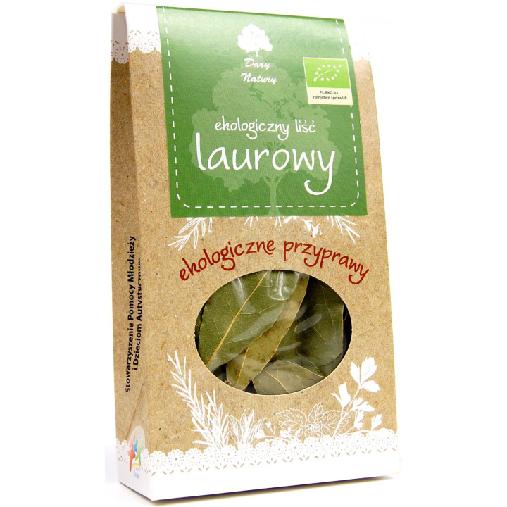 Lisc Laurowy BIO 10 g - Dary Natury - Ekochatka