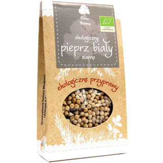 Pieprz Bialy Ziarnisty BIO 30 g - Dary Natury - Ekochatka