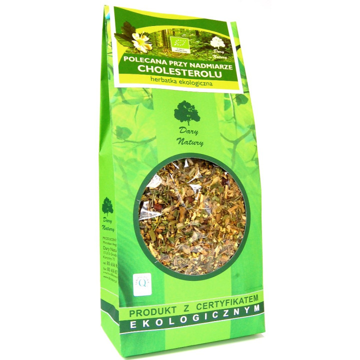 Herbatka na Cholesterol BIO 200 g - Dary Natury - Ekochatka