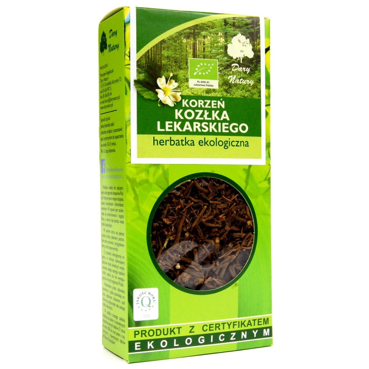 Herbatka Korzeń Kozłka Lekarskiego BIO 100 g - Dary Natury - Ekochatka