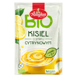 Kisiel Instant Cytrynowy Bezglutenowy BIO 30 g - Amylon - Ekochatka
