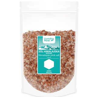 Sól Himalajska Różowa Grubo Mielona 1 kg - Crystalline Planet - Ekocha
