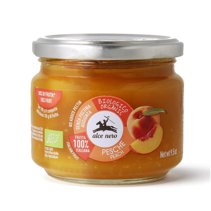 Mus Brzoskwiniowy BIO 270 g - Alce Nero - Ekochatka