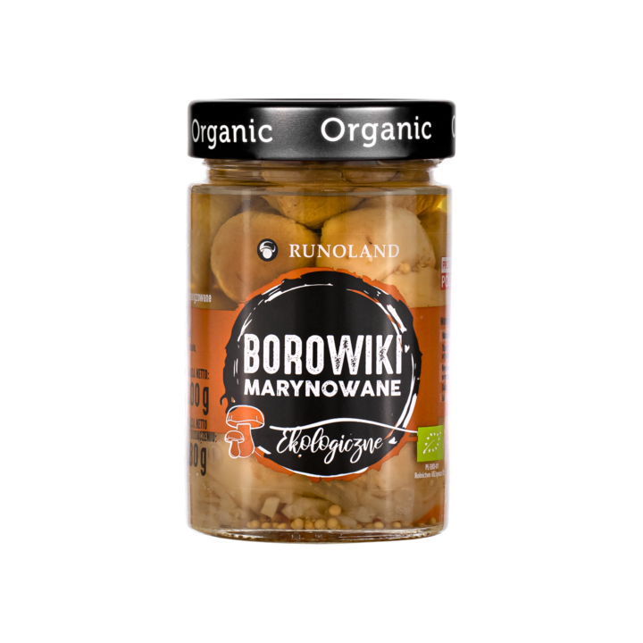 Borowik Marynowany BIO 300 g - Runoland - Ekochatka
