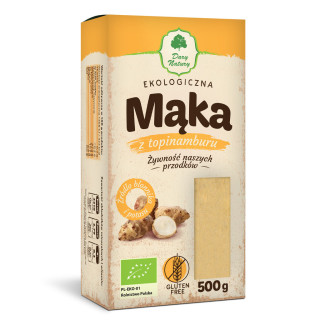 Mąka z Topinamburu Bezglutenowa BIO 500 g - Dary Natury - Ekochatka
