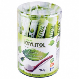 Ksylitol Fiński w Saszetkach 40 x 5 g 200 g - Santini - Ekochatka
