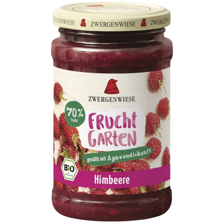 Mus Malinowy 70% Owoców Bezglutenowy BIO 225 g - Zwergenwiese - Ekocha