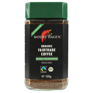 Kawa Rozpuszczalna Bezkofeinowa Fair Trade BIO 100 g - Mount Hagen - E