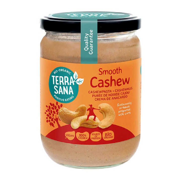 Krem z Orzechów Nerkowca Prażonych 100% BIO 500 g - Terrasana - Ekocha