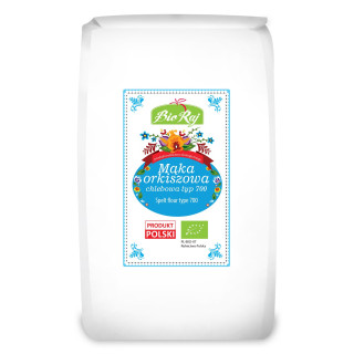 Mąka Orkiszowa Chlebowa Typ 700 Polska BIO 1 kg - Bio Raj - Ekochatka