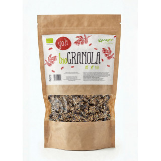 Granola z Goji Bezglutenowa BIO 320 g - Papagrin - Ekochatka